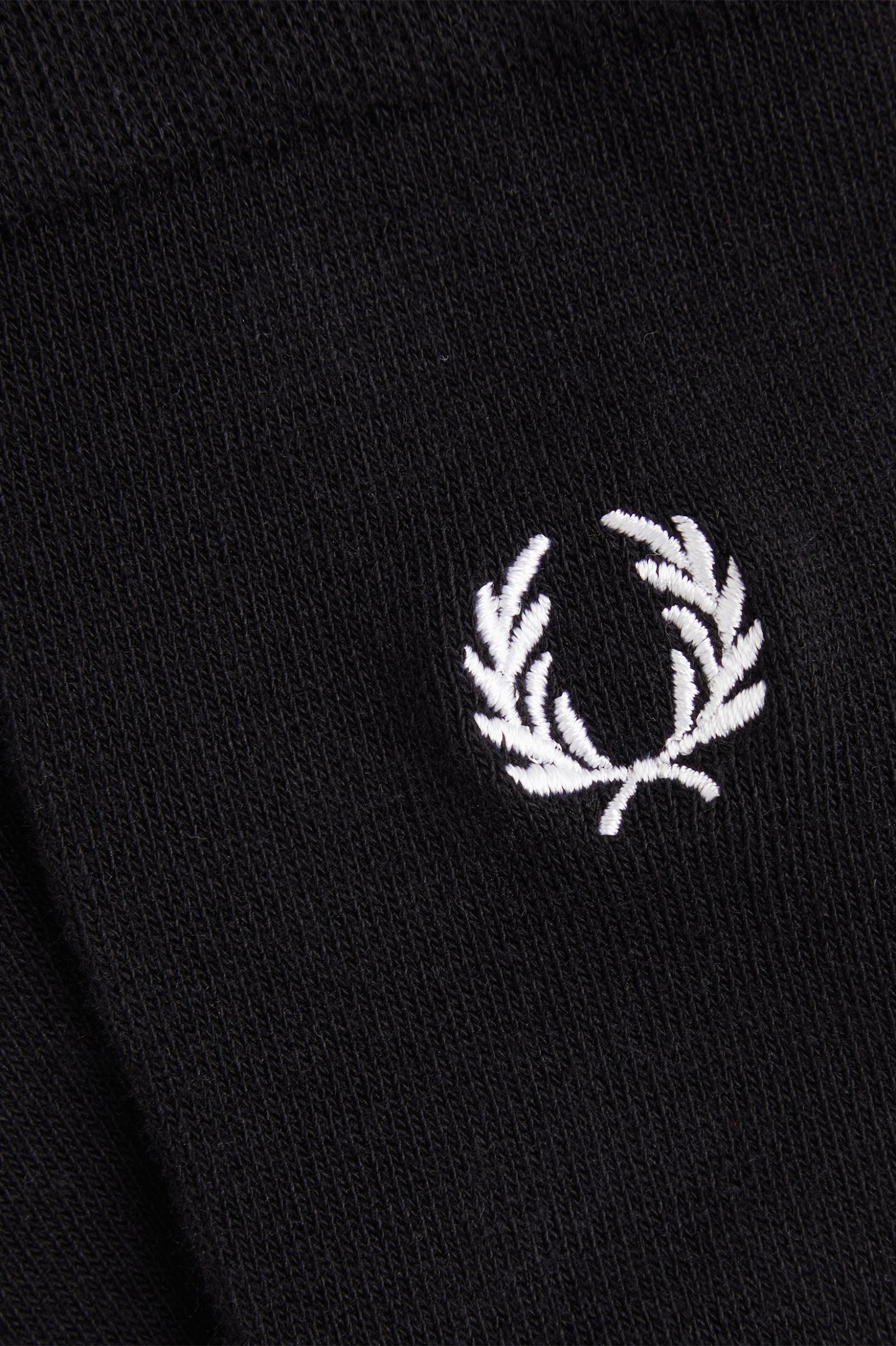 Fred Perry Classic Laurel Wreath Sock Black - Imagen 2