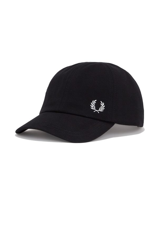 Fred Perry Classic Piqué Cap Black