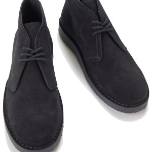 Fred Perry Hawley Suede B9352 Black - Imagen 4