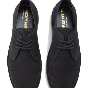 Fred Perry Linden Suede B9350 Black - Imagen 2