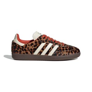 Adidas Samba OG Woman JI2734 Brown / Preloved Red / Cream White - Imagen 8