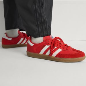 Adidas Samba Licensed JQ4039 FC Bayern Red / Cloud White / Red - Imagen 5