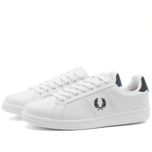 Fred Perry B721 Leather B6312 White / Navy