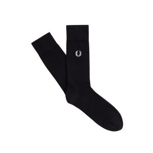 Fred Perry Classic Laurel Wreath Sock Black