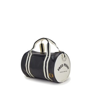 Fred Perry Classic Mini Barrel Bag Black