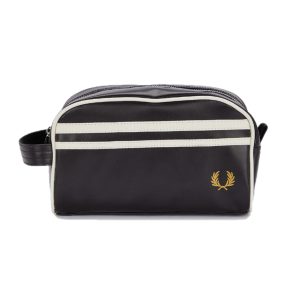 Fred Perry Laurel Wreath Wash Bag Black
