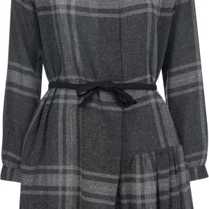 Woolrich Woman Wool Gauze Dress Grey