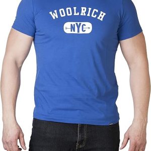 Woolrich NYC Logo Tee Blue