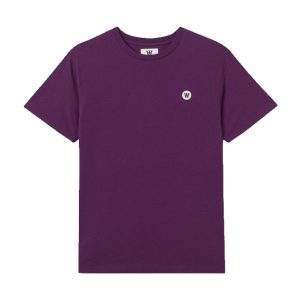Wood Wood Double AA Ace T-Shirt Aubergine
