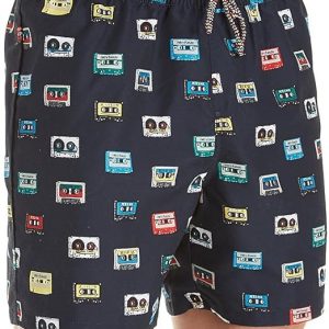 Original Penguin Reversible Swim Short Navy