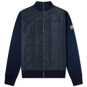 Belstaff New Kelby Zip Cardigan Washed Navy