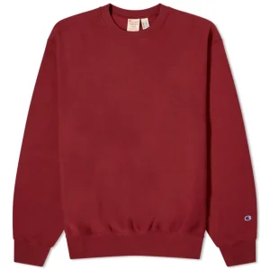 Champion Reverse Weave Crewneck Sweatshirt Maroon