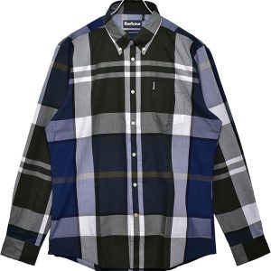 Barbour Tartan 12 Tailored Shirt Sage