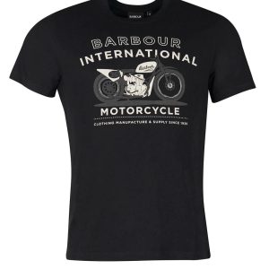 Barbour International Alter T-Shirt Black