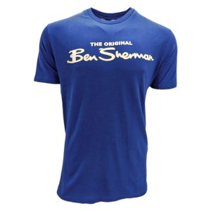 Ben Sherman Signature Flock T-Shirt Royal