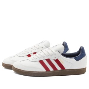 Adidas Samba OG Woman IH4881 Core White / Team Victory Red / Night Indigo
