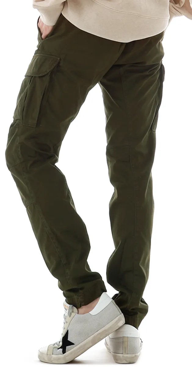 C.P. Company Stretch Sateen Cargo Pants Dark Green - Imagen 3