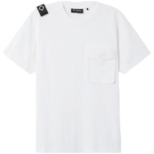 MA.STRUM Cargo Pocket Tee Optic White