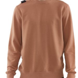 MA.STRUM Core Crew Sweat Army Brown