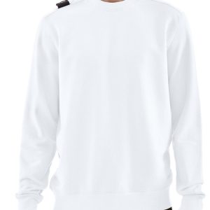 MA.STRUM Core Crew Sweat Optic White
