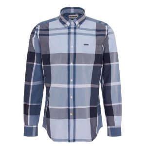 Barbour Harris Tailored Shirt Berwick Blue Tartan
