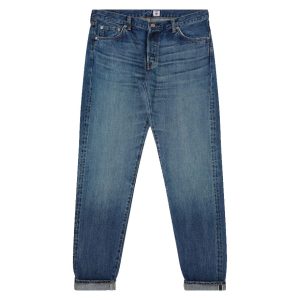 Edwin Regular Tapered Jeans L32 Blue Mid Dark Wash