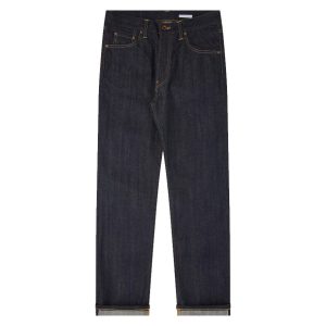 Edwin Nashville Red Listed Selvage Denim 14oz 100% Cotton Blue Unwashed