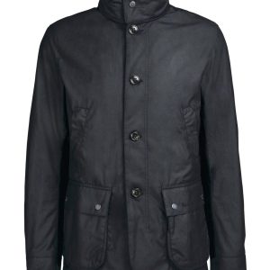 Barbour Century Wax Jacket Black