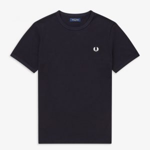 Fred Perry Ringer T-Shirt Navy