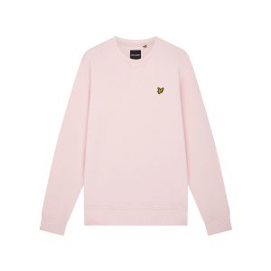 Lyle & Scott Men's Crew Neck Sweatshirt Light Pink