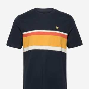 Lyle & Scott Archive Panel T-Shirt Dark Navy