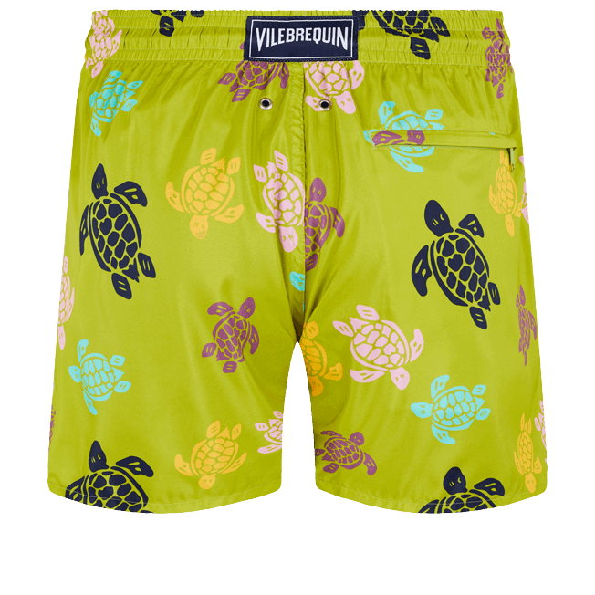 Vilebrequin Mahina Swim Short Ronde des Tortues Matcha - Imagen 3