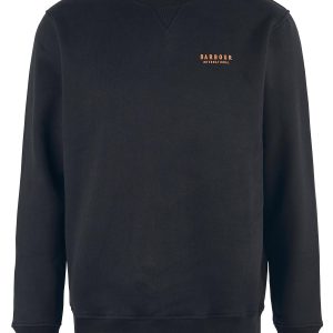 Barbour International Charlton Crew Neck Sweatshirt Classic Black