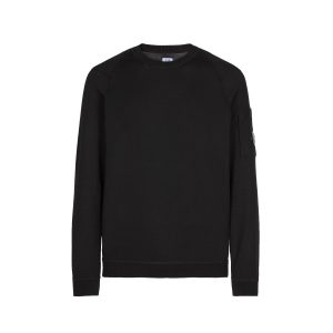 C.P. Company Sea Island Cotton Sweater Black