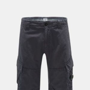 C.P. Company Cotton Linen Cargo Short Navy