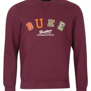 Barbour International Duke Origin Sweatshirt Merlot