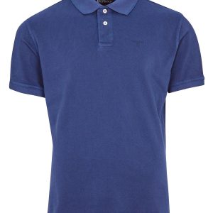 Barbour Washed Sports Polo Navy