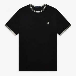 Fred Perry Twin Tipped T-Shirt Black