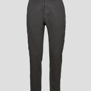 C.P. Company Stretch Sateen Cargo Pants Ergonomic 138A Fit Raven Grey