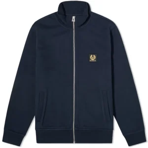 Belstaff Full Zip Sweatshirt Dark Ink