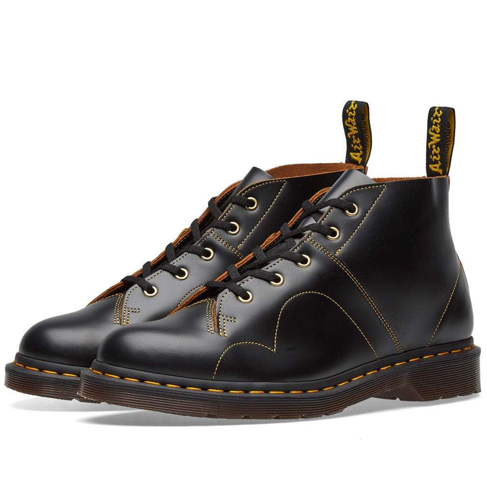 Dr. Martens Church Vintage Black Smooth