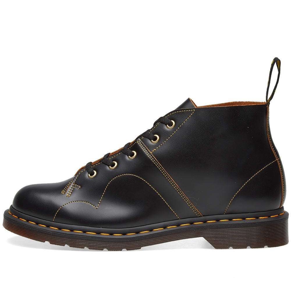 Dr. Martens Church Vintage Black Smooth - Imagen 2