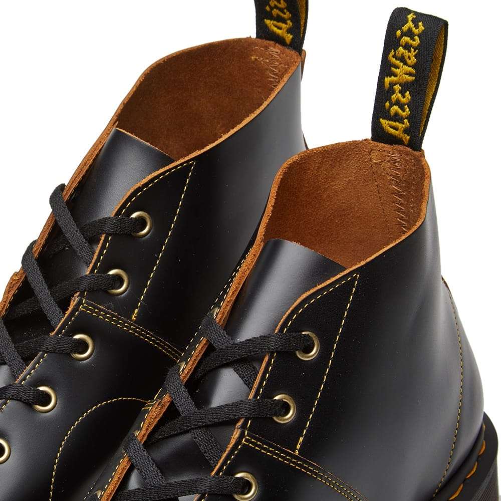 Dr. Martens Church Vintage Black Smooth - Imagen 4