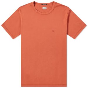 C.P. Company 30/1 Jersey Small Logo T-Shirt Burnt Ochre