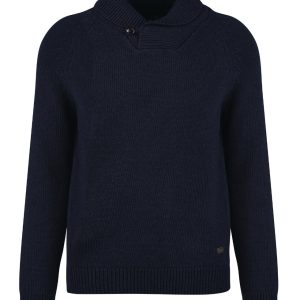 Barbour Gurnard Dock Shawl Collar Sweatshirt Navy