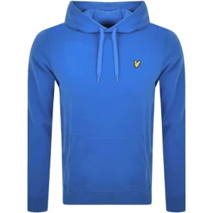 Lyle & Scott Pullover Hoodie Bright Blue