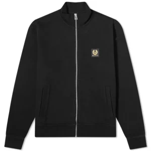 Belstaff Full Zip Sweatshirt Black
