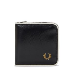 Fred Perry Classic Zip Around Wallet Black