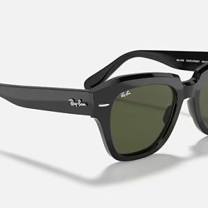 Ray Ban Wayfarer State Street Pulido Negro RB2186 901/31