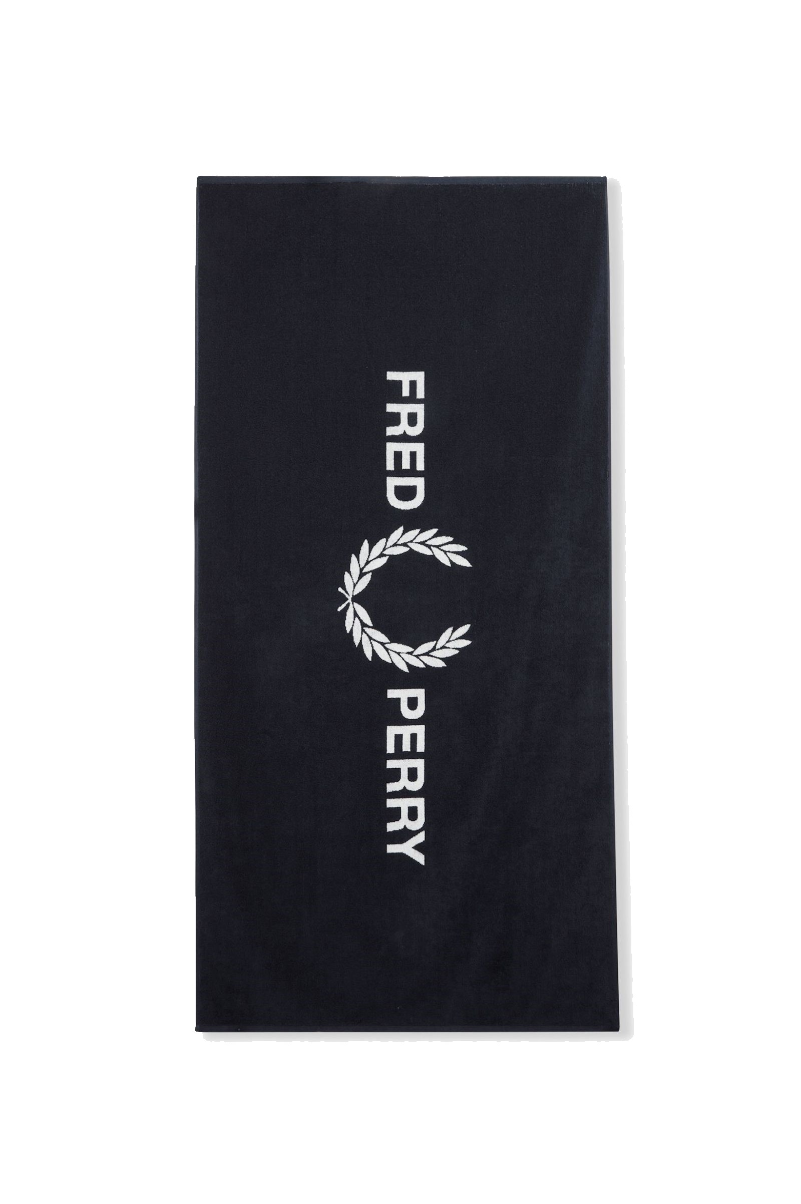 Fred Perry Cotton Beach Towel Navy / Snow White - Imagen 4